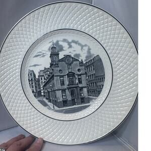 Spode Mansard Copeland  "The Old State House" decorative plate
